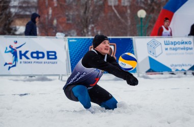 Чемпионат Кузбасса по волейболу на снегу