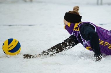 Финал ЧР по волейболу на снегу 2022